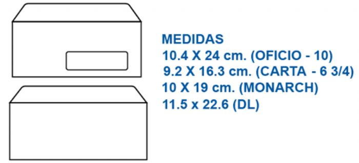 SOBRES EN LINEA COMERCIAL